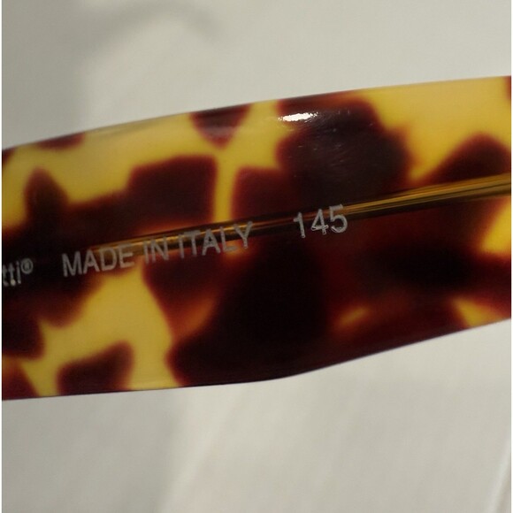 Laura Biagiotti LB 720/S 02Y Tortoise Gold Sunglasses 51-22 145 W/Ray-Ban Case - Picture 5 of 16